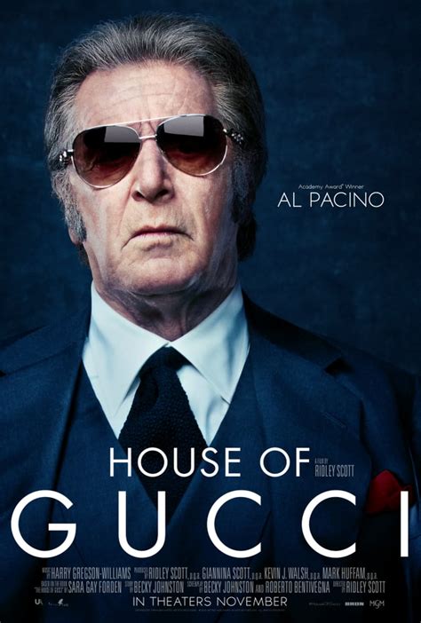 is al pacino in gucci|adam driver house of gucci.